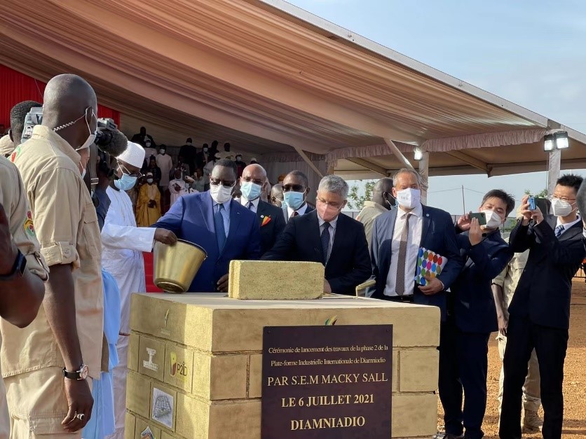 熱烈祝賀塞內(nèi)加爾加姆尼亞久國(guó)際工業(yè)園二期項(xiàng)目順利啟動(dòng)