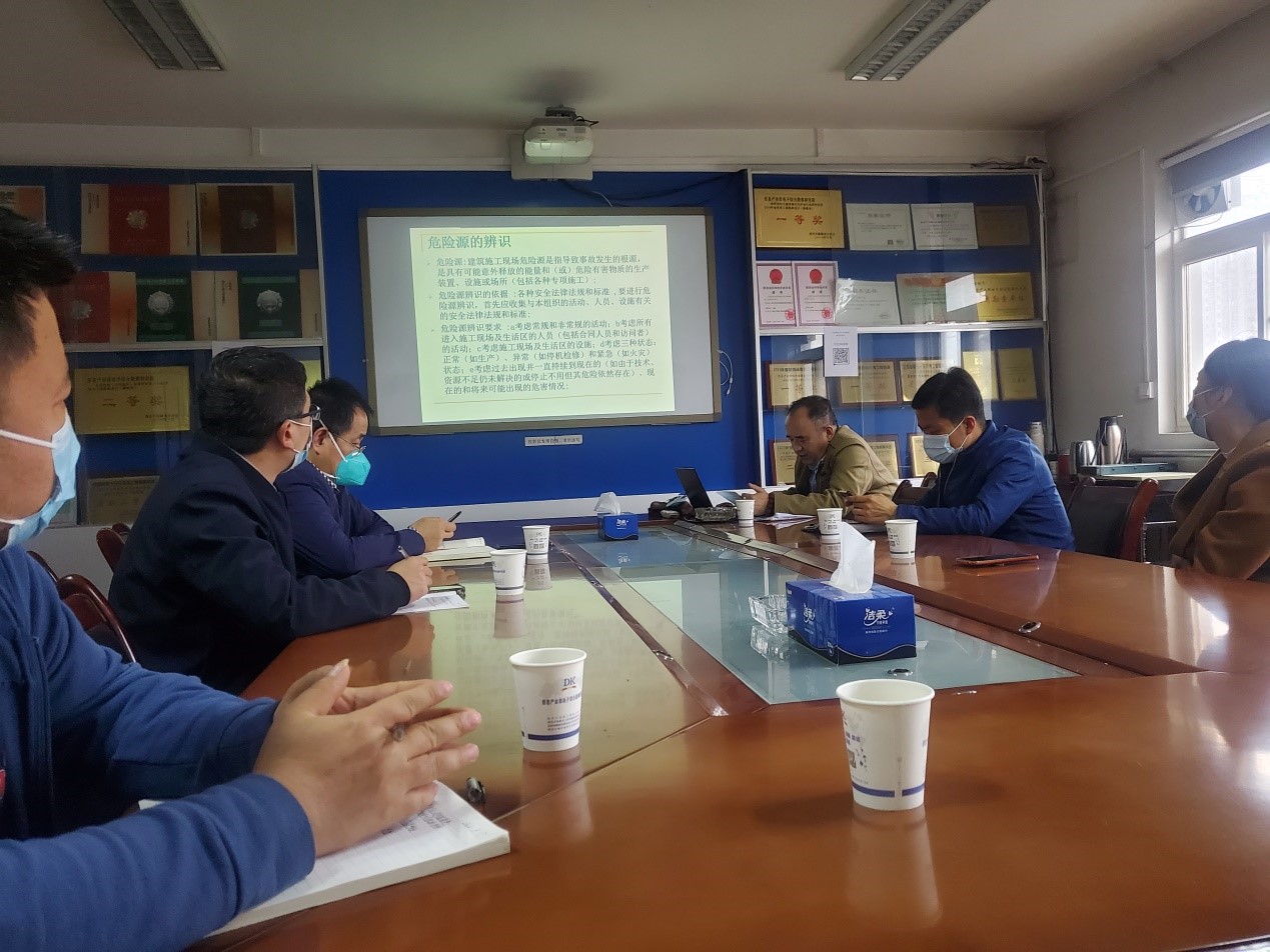 電勘院舉辦安全生產(chǎn)“危險源辨識及應(yīng)對處置措施--建筑施工現(xiàn)場重大危險源控制”知識培訓(xùn)講座