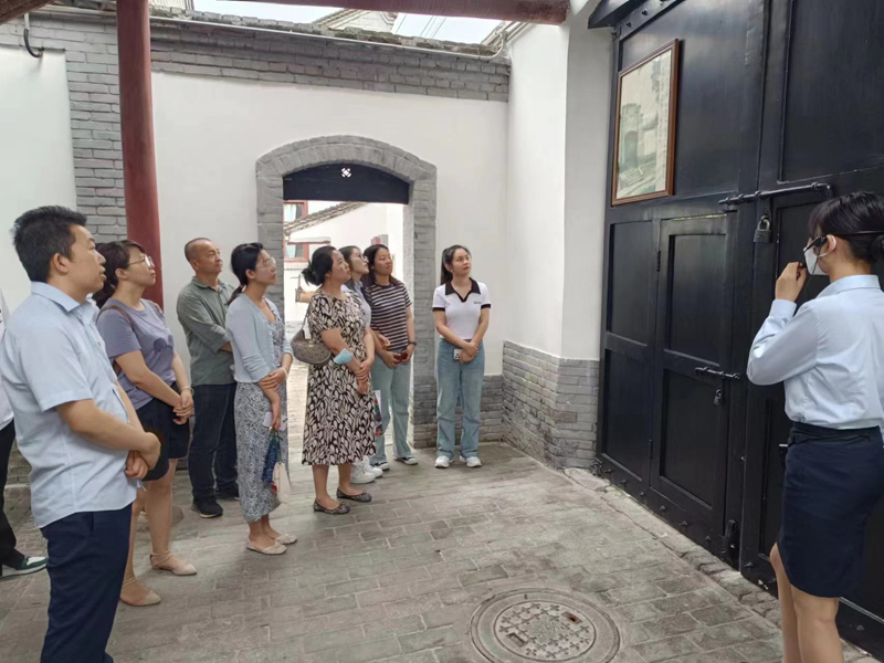 悟思想 善作為 ——院第三黨支部、電子巖土黨支部赴 “西安八路軍辦事處紀(jì)念館”開展主題黨日活動